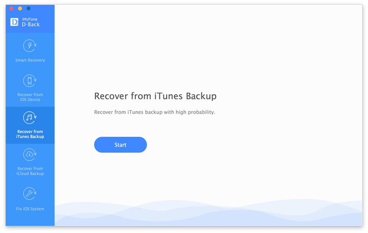 iTunes recovery