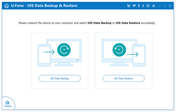 select backup restore option