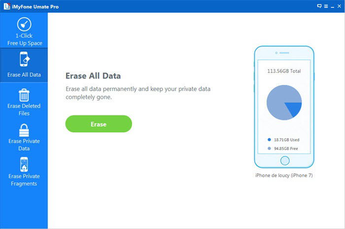 erase iphone data without restored