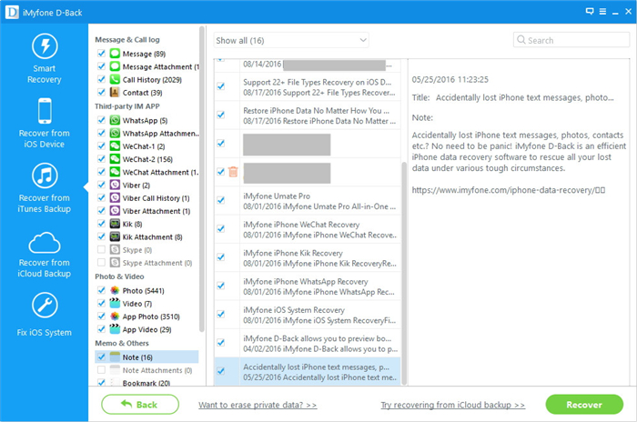 restore iphone deleted notes from itunes backup