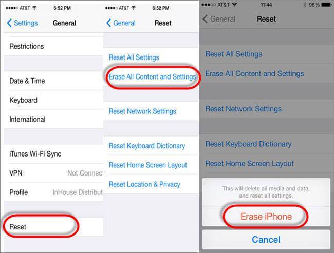Read On How To Factory Reset Your iPhone or iPad iOS Device