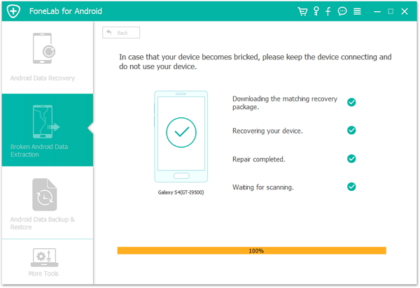 broken downloading recovery package