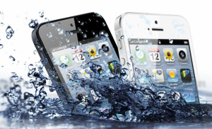 danos causados ​​pela água do iPhone