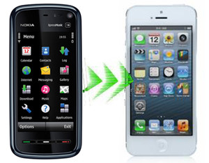 Nokia-zu-iPhone-Übertragung