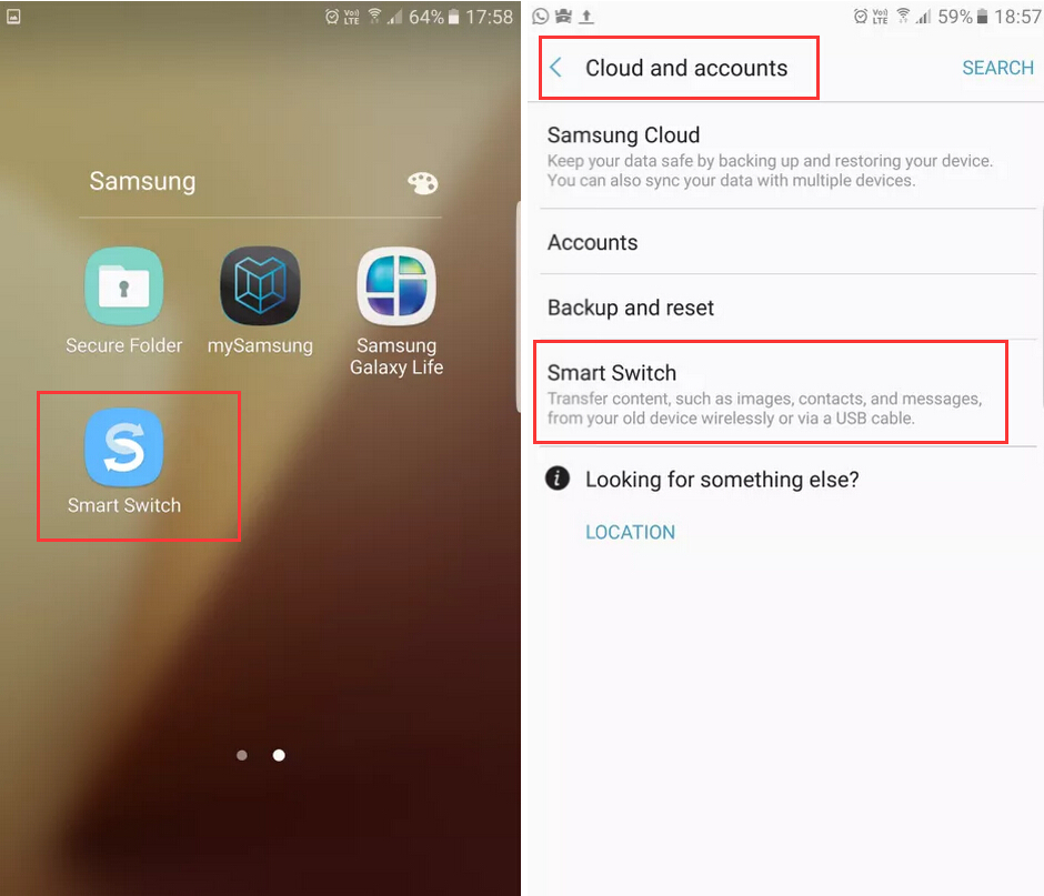 smart switch transfer iphone to samsung Galaxy Note 8