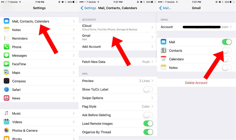 Manage and delete contacts on your iPhone, iPad, or iPod ...