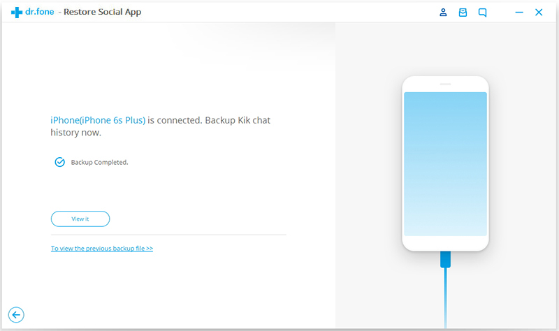 backup kik chats