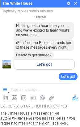 talk to white house