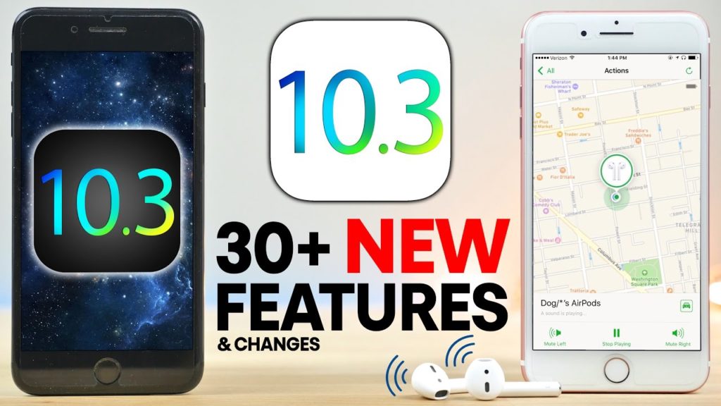 ios 10.3 new features