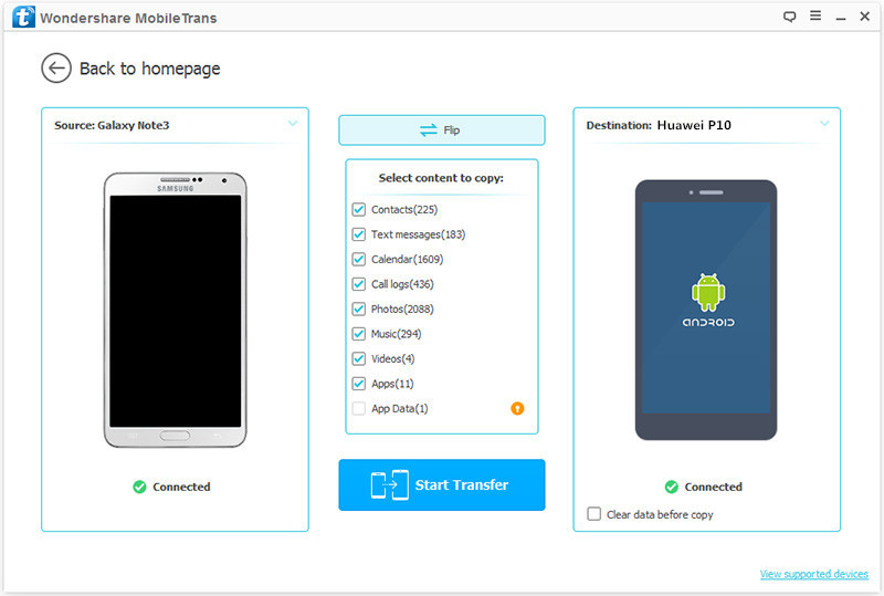 switch Samsung to Huawei P10