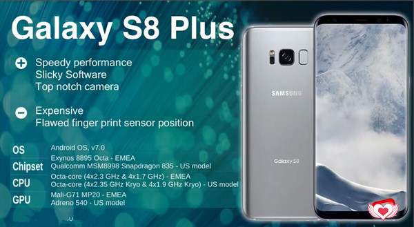 galaxy s8 plus-Top 10 SmartPhone 2017