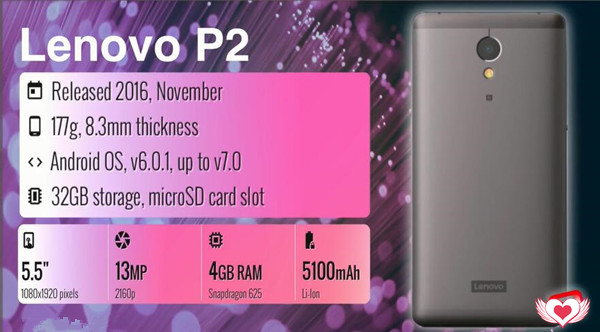 lenovo p2-Top 10 Best Smartphones 2017