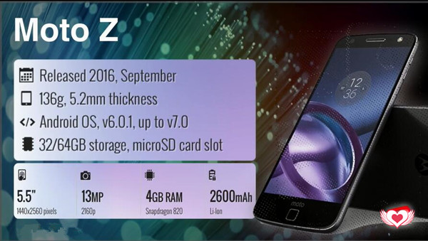 moto Z-Top 10 Best Smartphones 2017