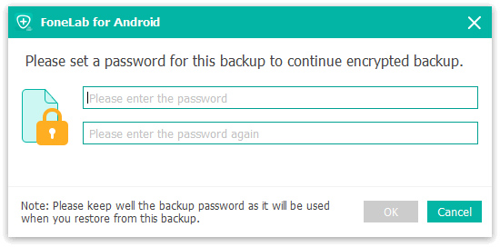 encrypted backup