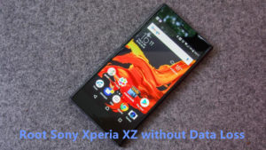root sony xperia xz without data loss