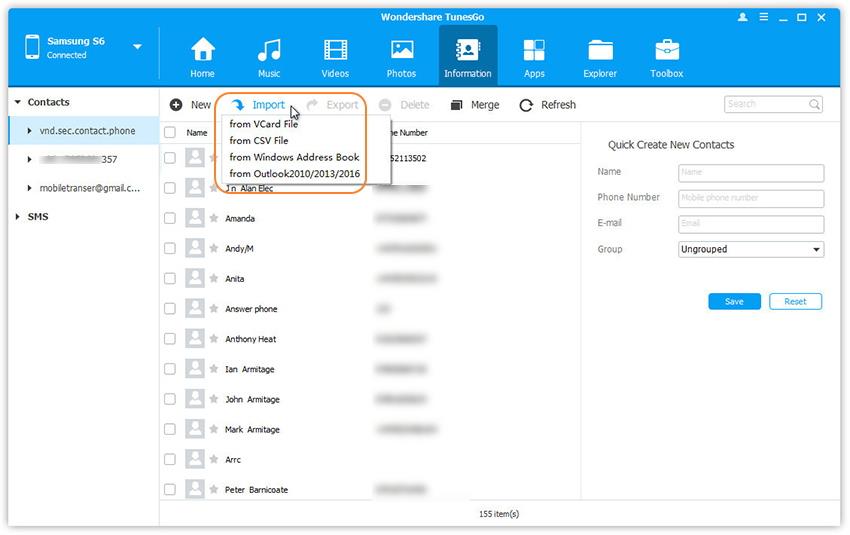 select the contacts position to import можно ли с айфона перенести данные на андроид если айфон не работает