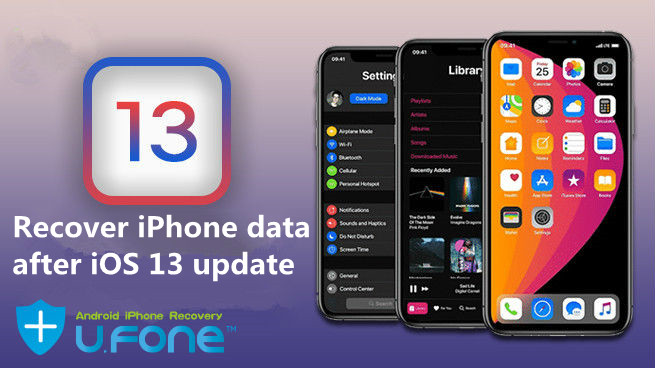 recuperar datos de iPhone ios 13 actualización