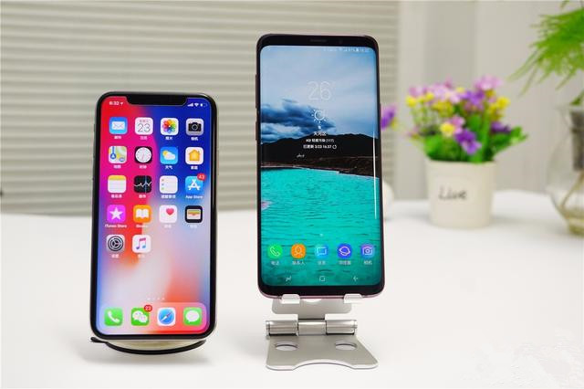 samsung s9 and iphone x