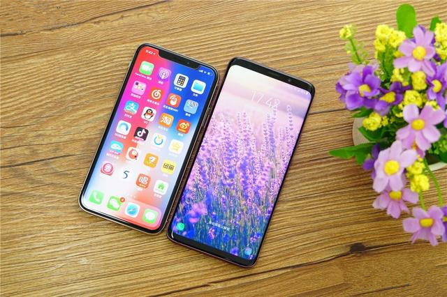 samsung s9 and iphone x