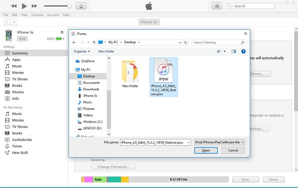 add iOS 11.4 ipsw file