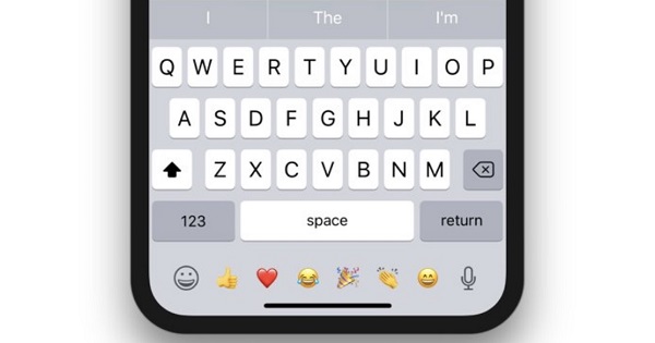 iphone keyboard