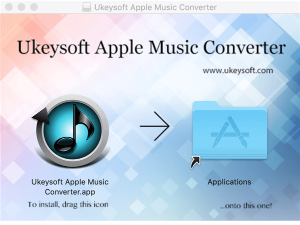 install ukeysoft apple music converter for Mac