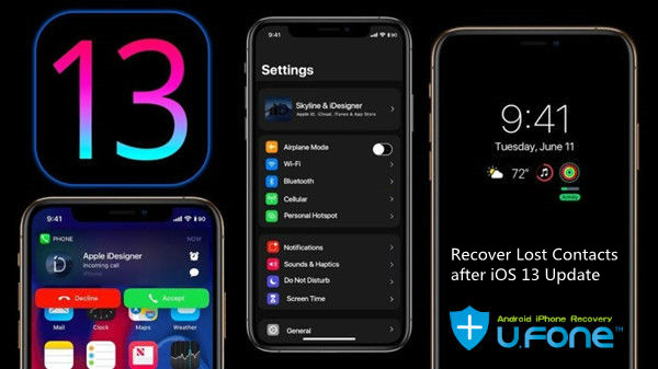 recover contacts after ios 13 update