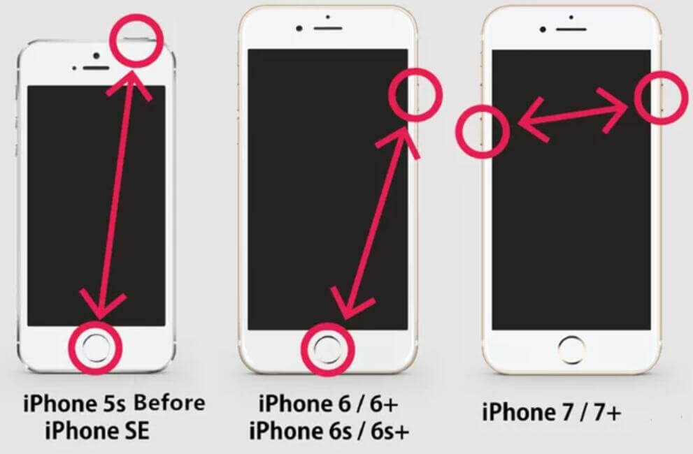 force restart iphone ios 12