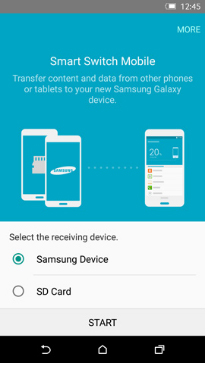 Передача данных из-Samsung к SAMSUNG-4