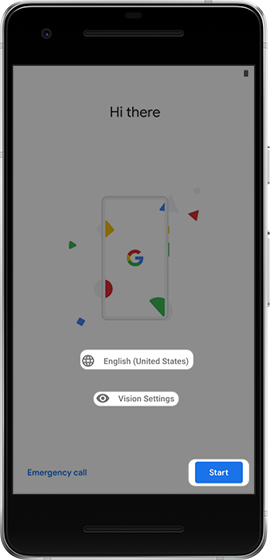 adaptador de comutação rápida google do Android