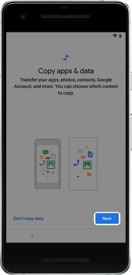 Transferencia del adaptador de cambio rápido de Google a píxel 3A