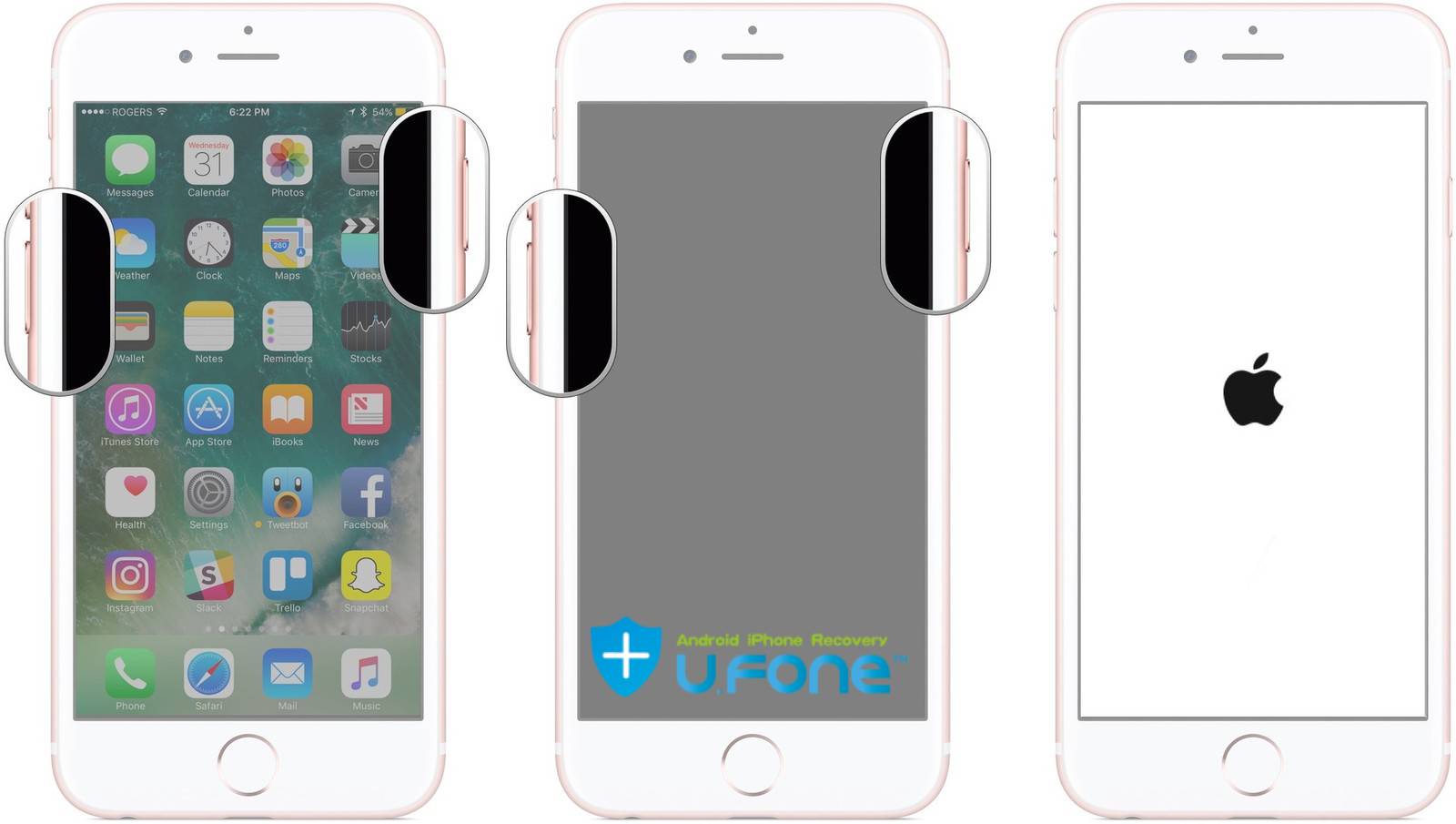 Force Restart iPhone 7/7 Plus