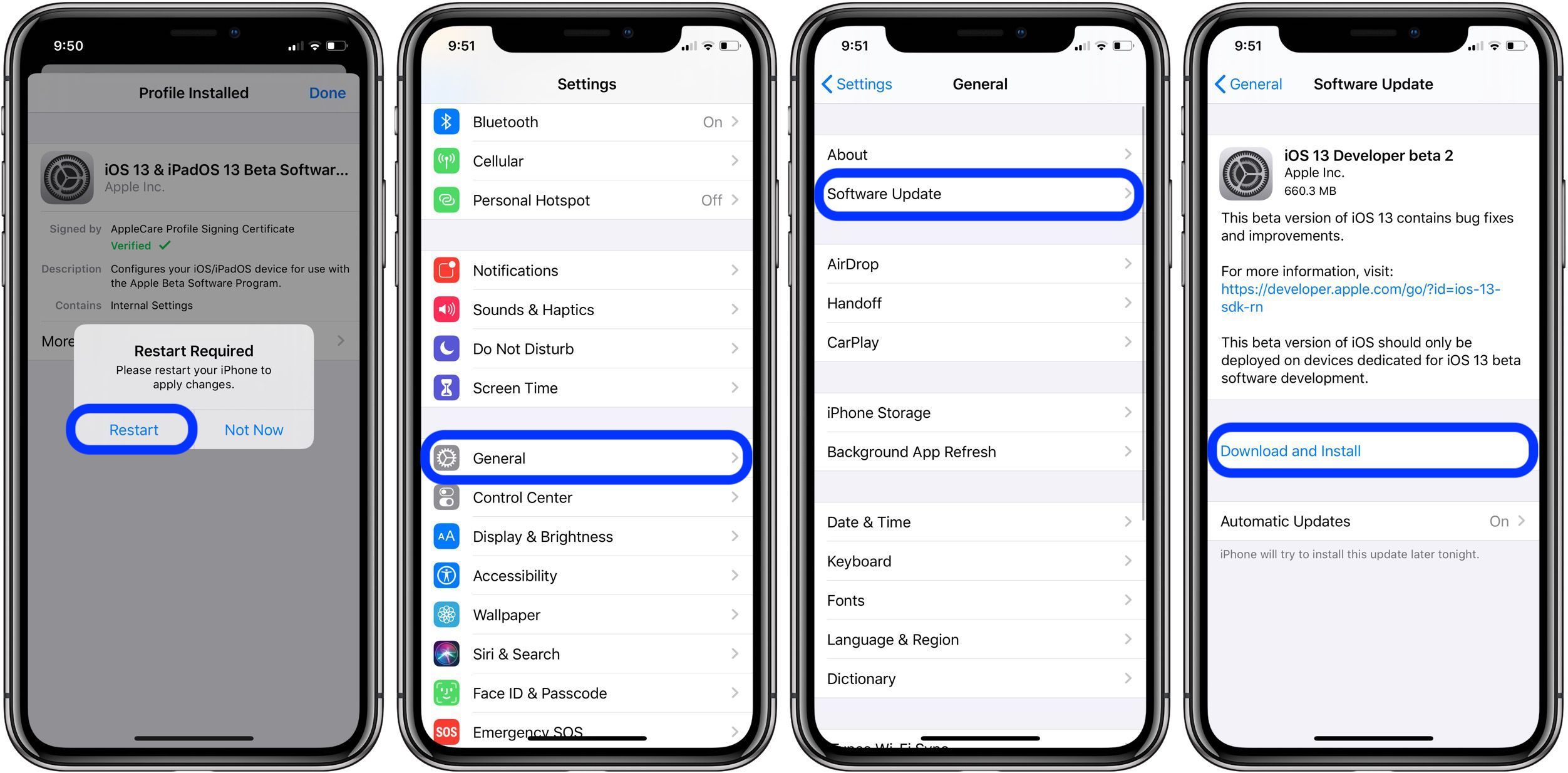 طرق 3 لتثبيت Ios 13 Ios 12 4 على جهاز Iphone بأمان