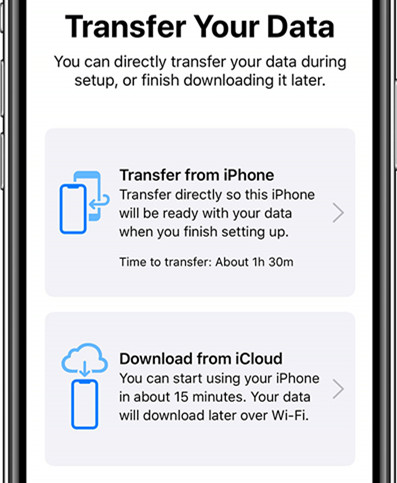 ios 12.4 quick start setup