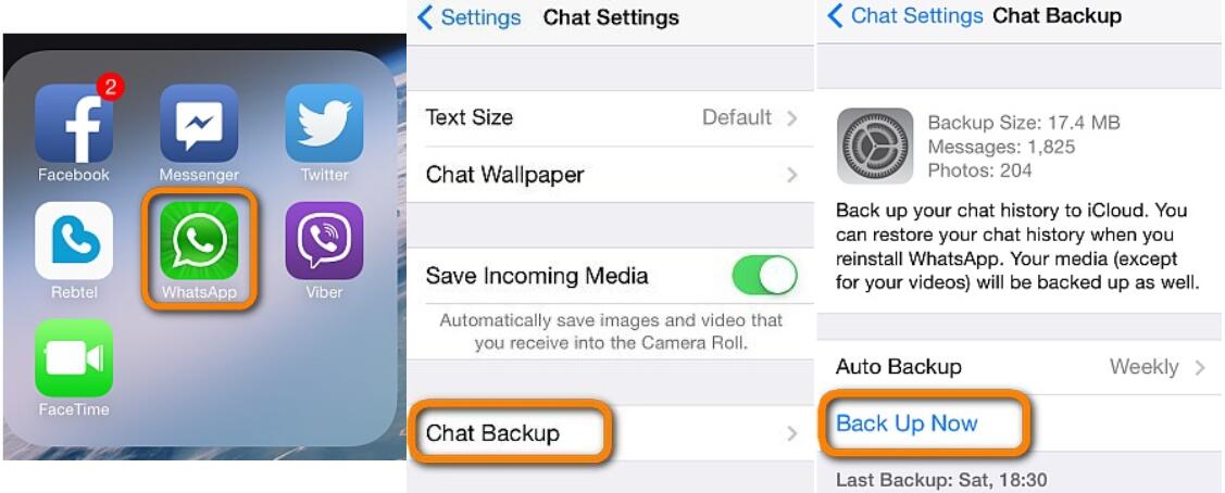 whatsapp backup