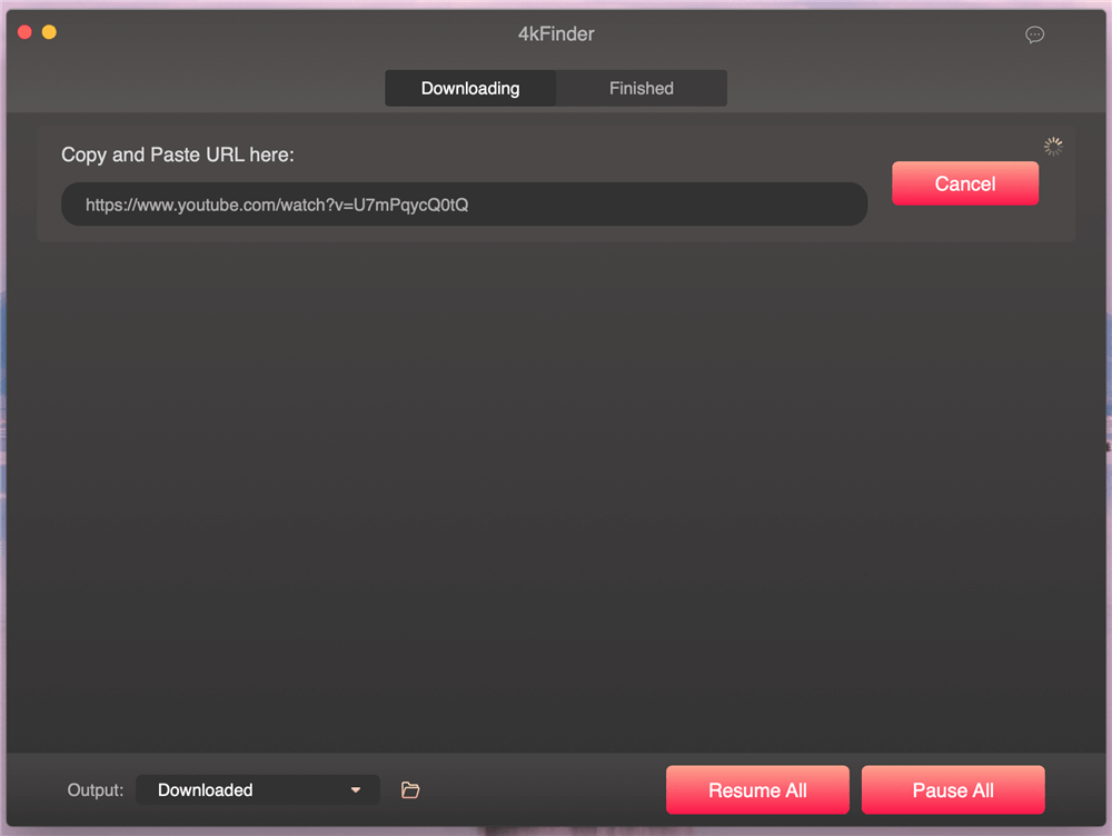 Copy video link from YouTube