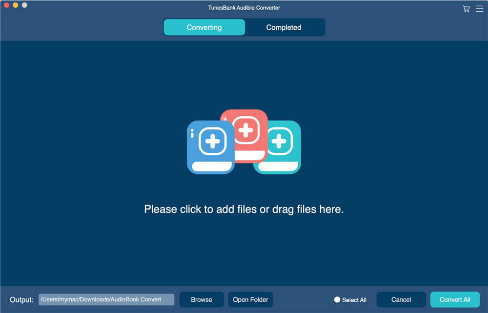 tunesbank audible converter interface