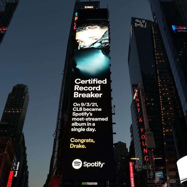 drake new album on spotify