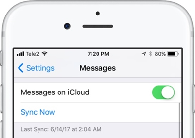 messages on icloud