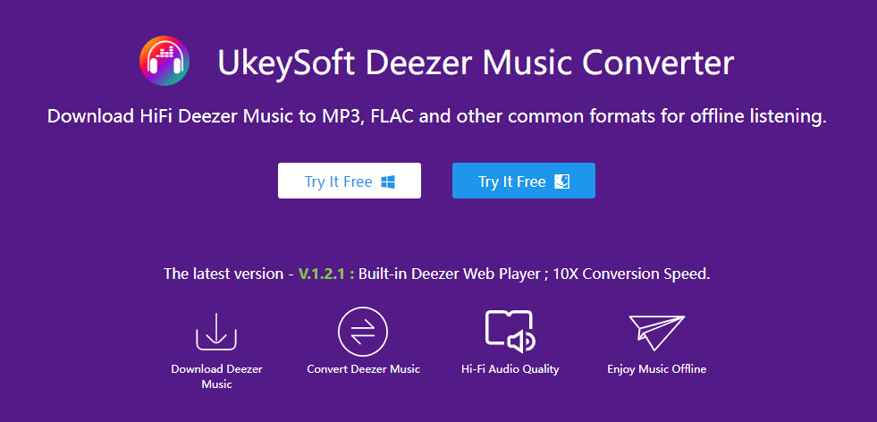 ukeysoft deezer music converter