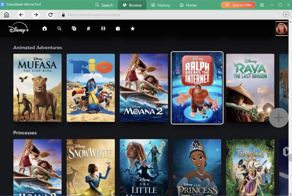 browse library