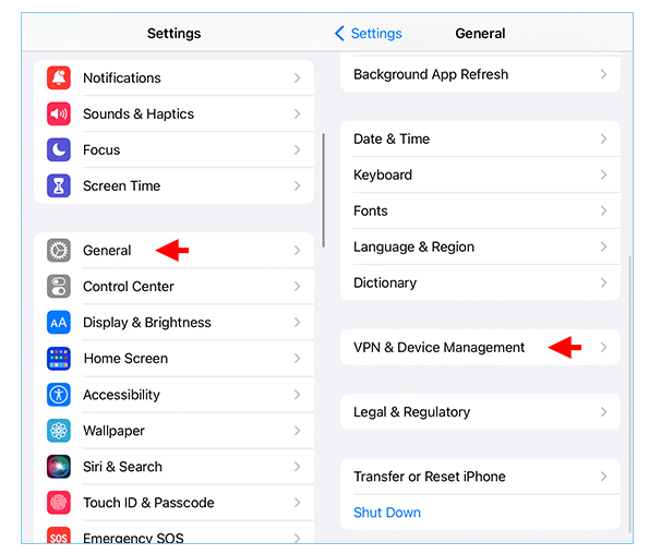 iPhone Device Management